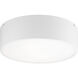 Snare 2 Light 12 inch White Flush Mount Ceiling Light