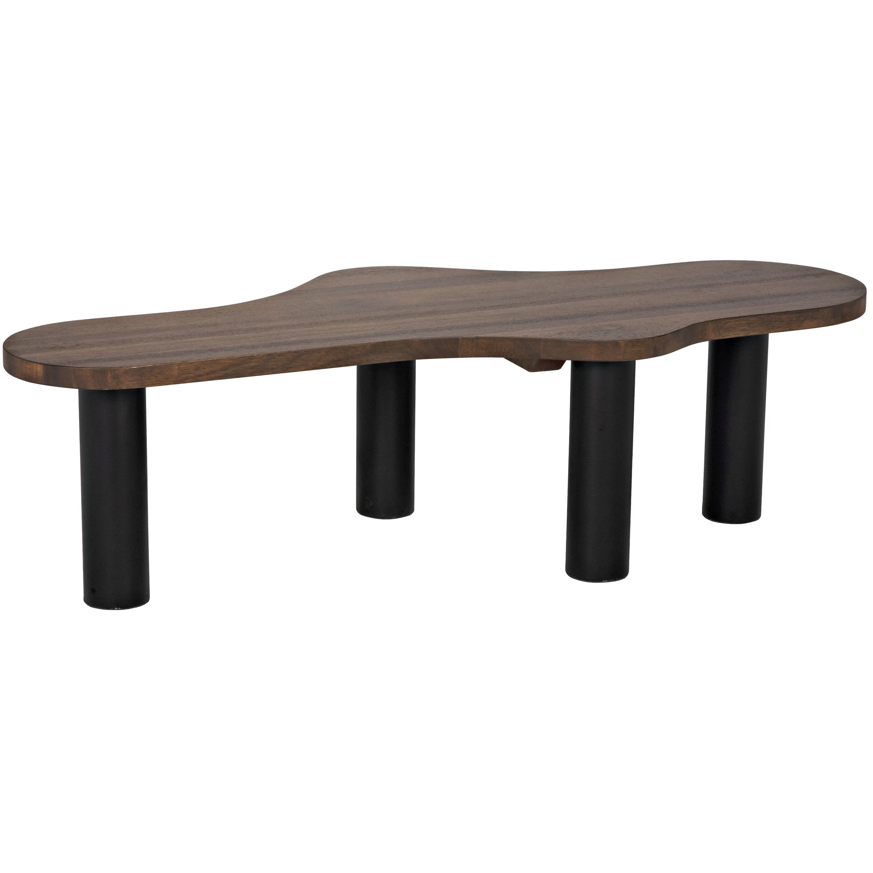 Schulz 65 X 30 inch Dark Walnut Coffee Table