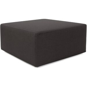 Universal 17 inch Charcoal Outdoor Ottoman, 36in Square, The Seascape Collection