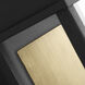 C&M by Chapman & Myers Cupertino 1 Light 13.13 inch Textured Black Outdoor Wall Lantern