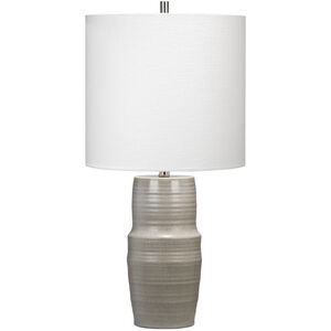 Goodman 30 inch 100.00 watt Grey Table Lamp Portable Light