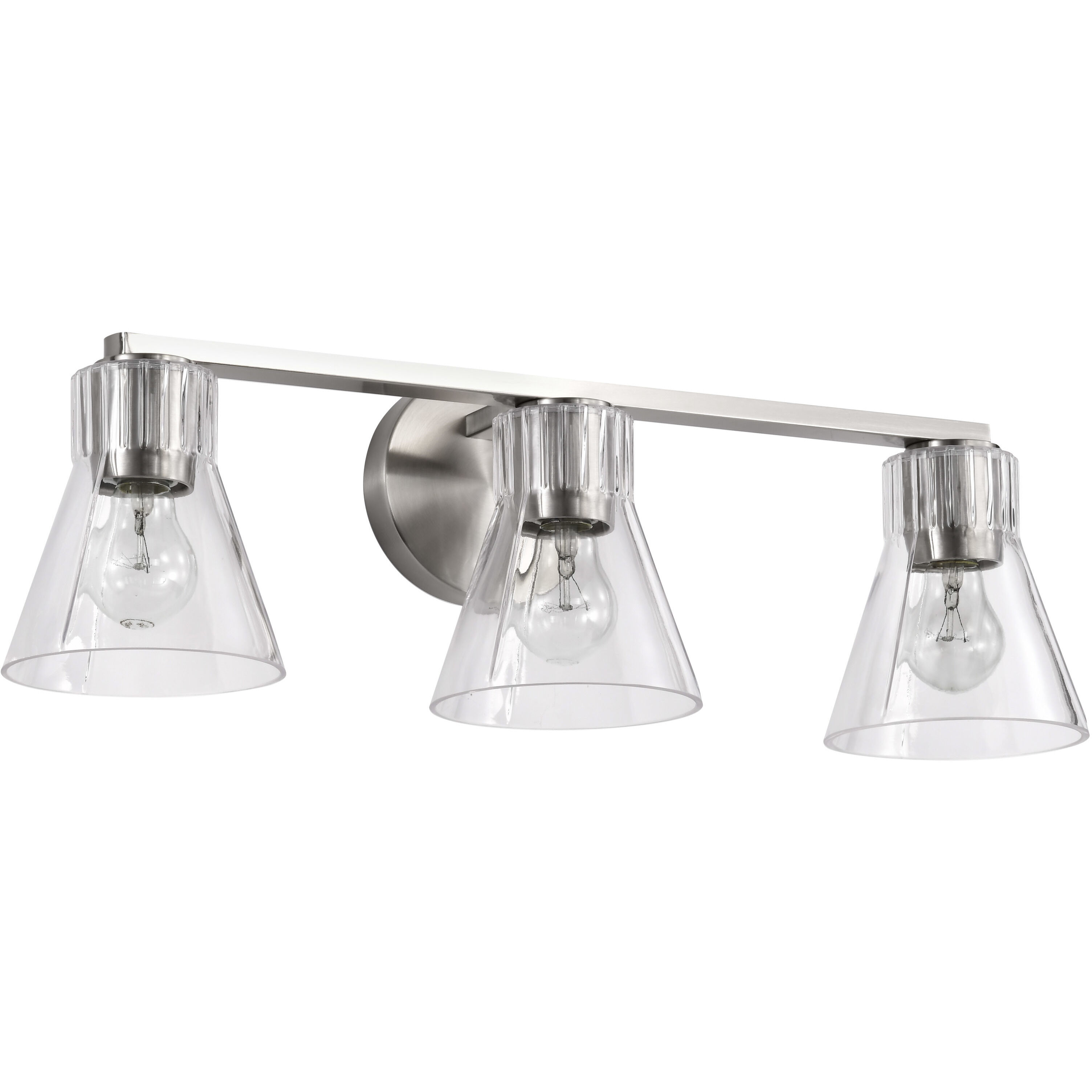Gianna 24 inch Brushed Nickel Vanity Wall Light