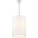 Palmetto 4 Light 14.5 inch Polished Nickel Pendant Ceiling Light