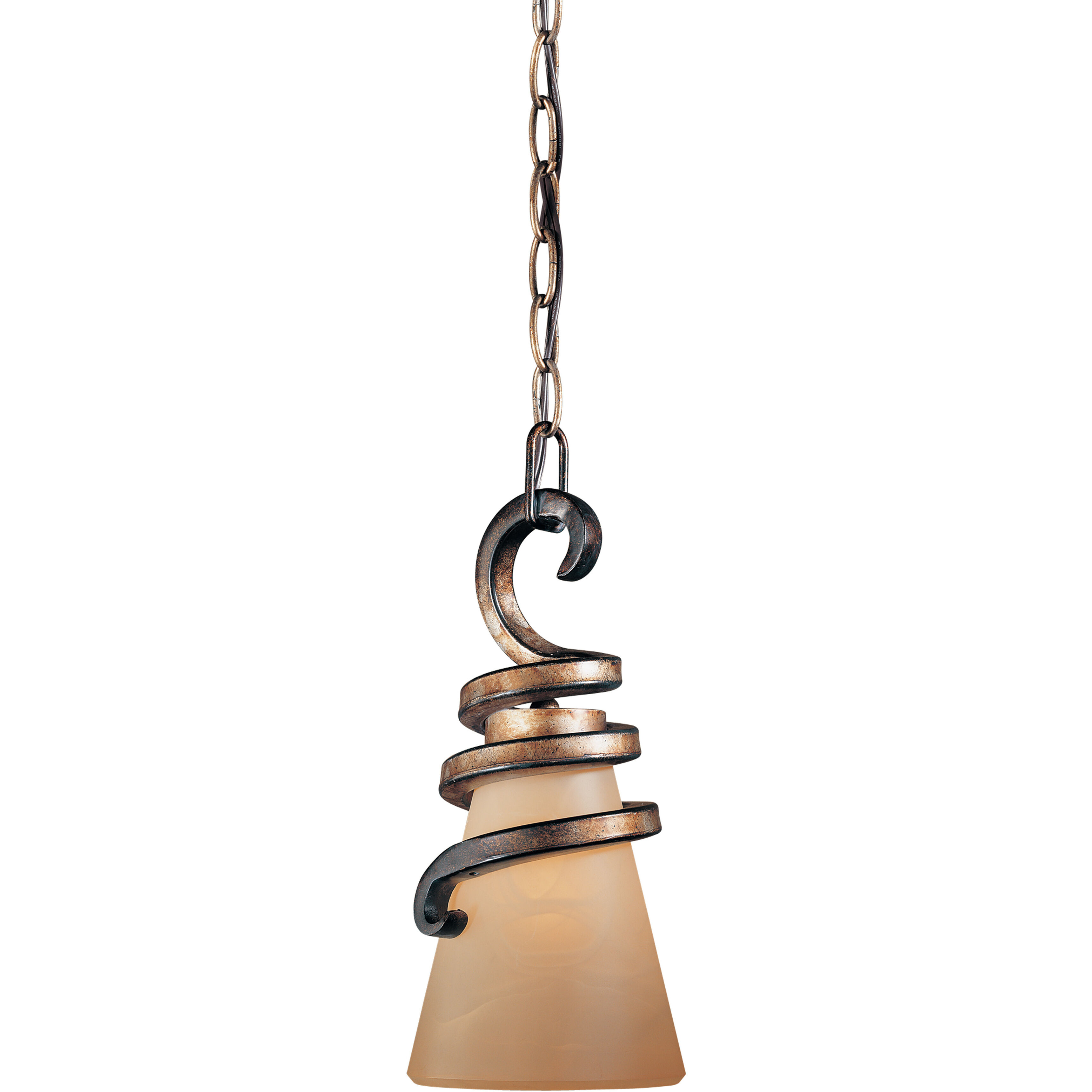 Tofino 1 Light 5.75 inch Tofino Bronze Mini Pendant Ceiling Light