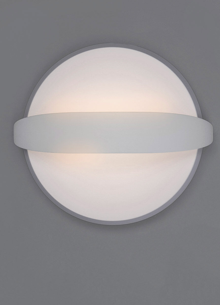 Alumilux Arc LED 7.5 inch White Outdoor Wall Mount