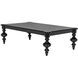 Graff 64 X 37.5 inch Hand Rubbed Black Coffee Table