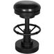 Brisbane 25 inch Matte Black Counter Stool, Swivel