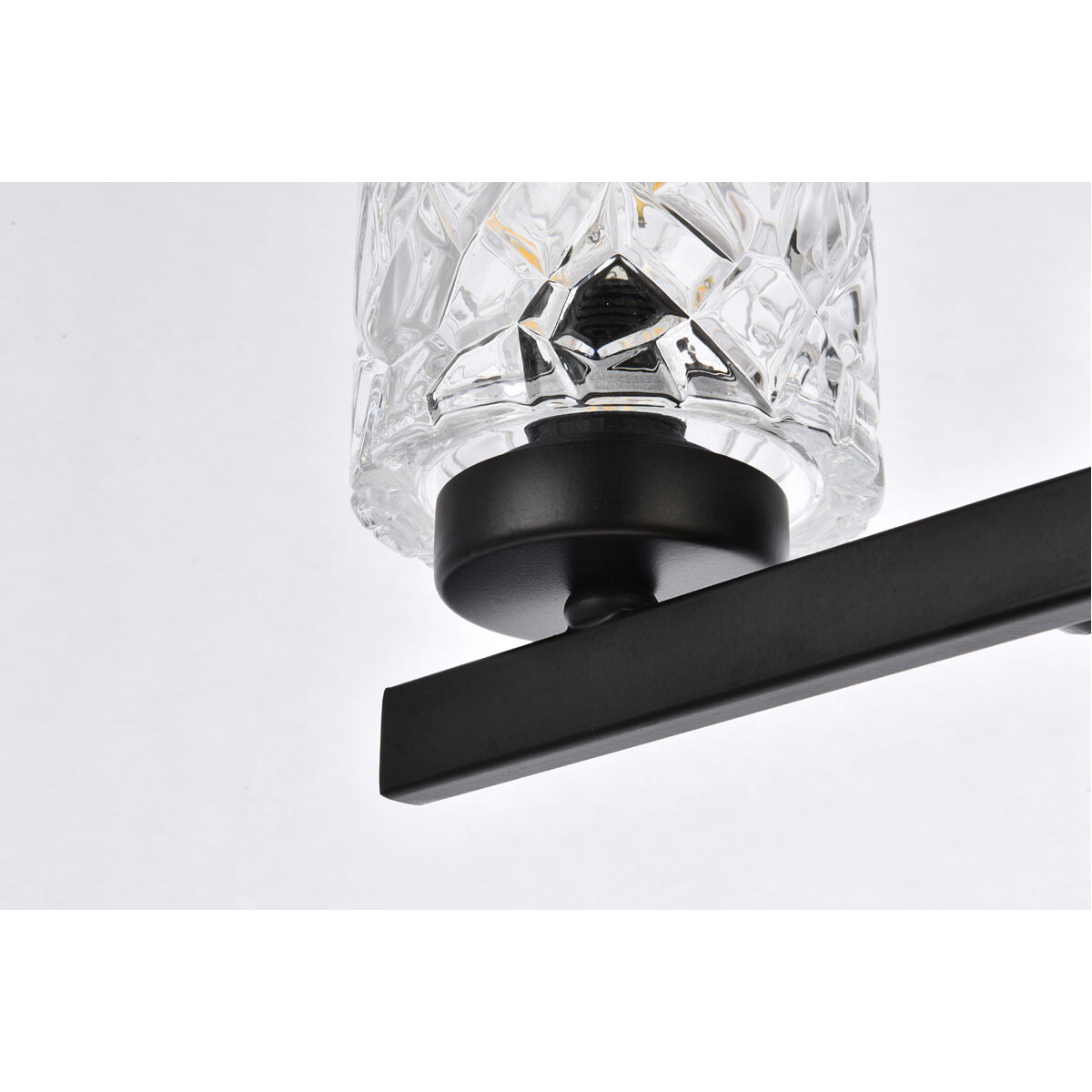 Cassie 4 Light 32 inch Black Bath Sconce Wall Light
