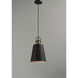 Sedona 1 Light 9.75 inch Oil Rubbed Bronze and Antique Brass Single Pendant Ceiling Light