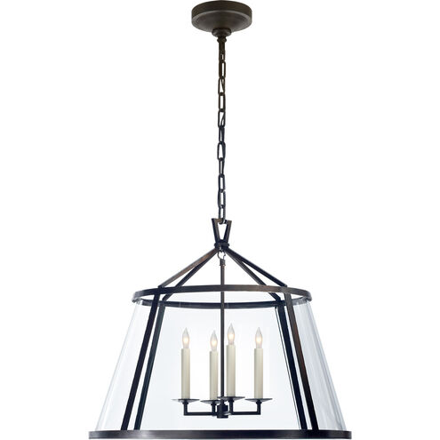 Chapman & Myers Darlana 4 Light 24.5 inch Aged Iron Pendant Ceiling Light