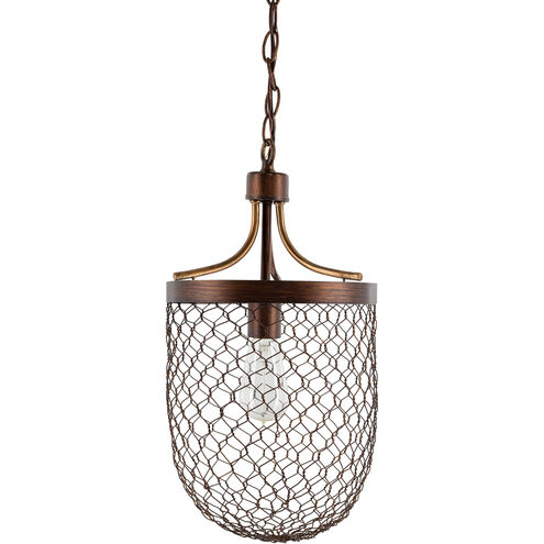 Furrow 1 Light 12 inch Pendant Ceiling Light