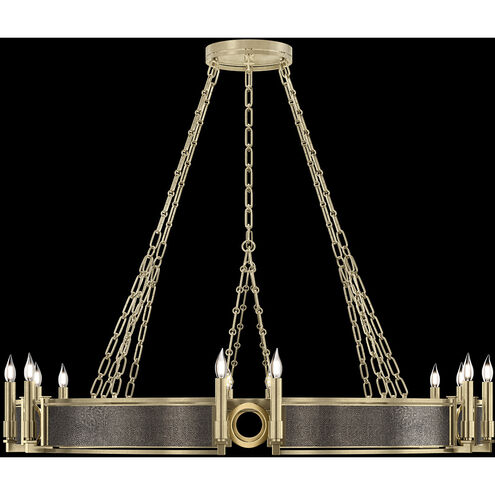 Mirage 12 Light 49.75 inch Gold Chandelier Ceiling Light