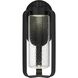 Clover LED 12 inch Sand Black Wall Sconce