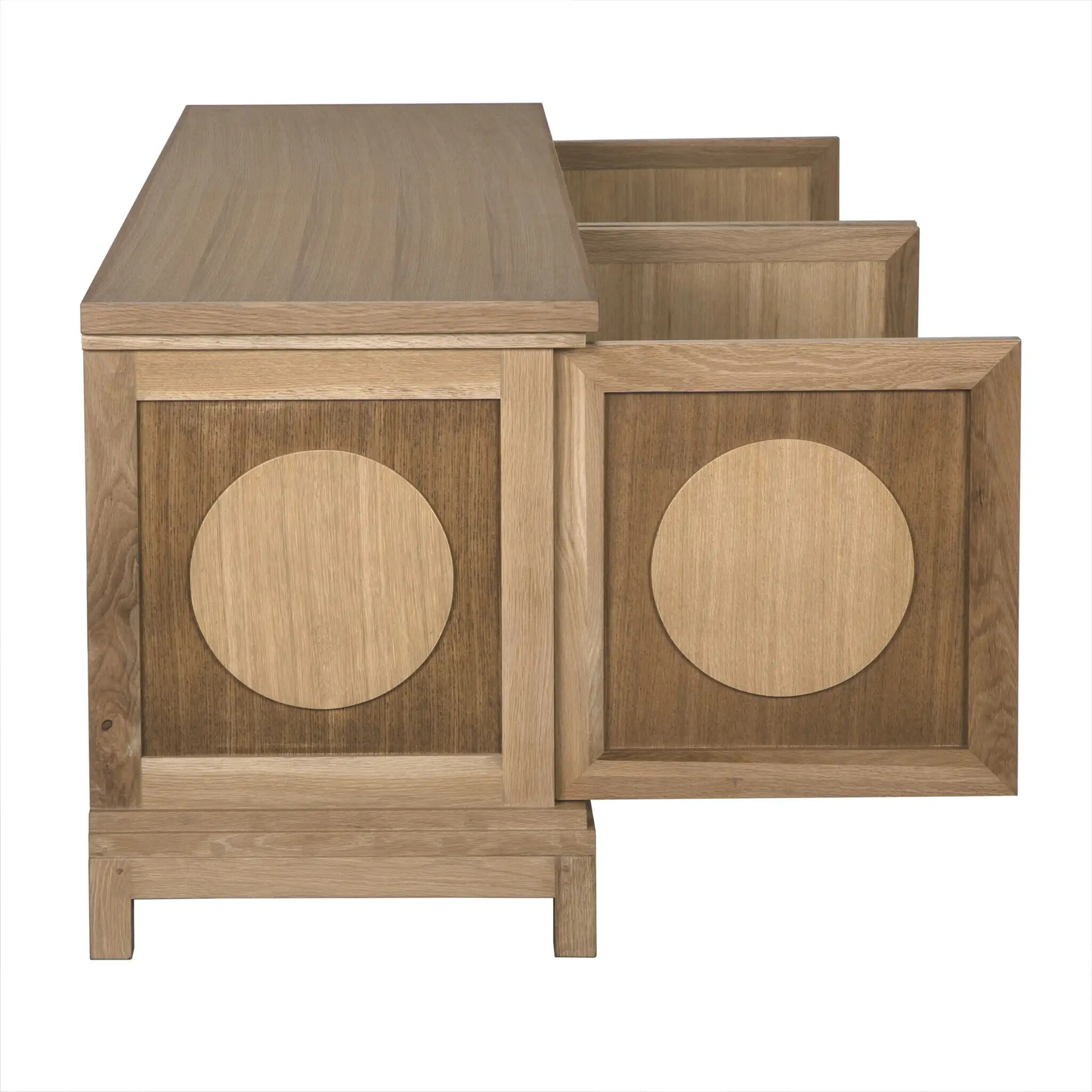 Wellington 86 X 23 inch White Oak Sideboard, 4 Door