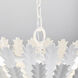 AERIN Hampton 6 Light 25.5 inch Plaster White Chandelier Ceiling Light, Medium
