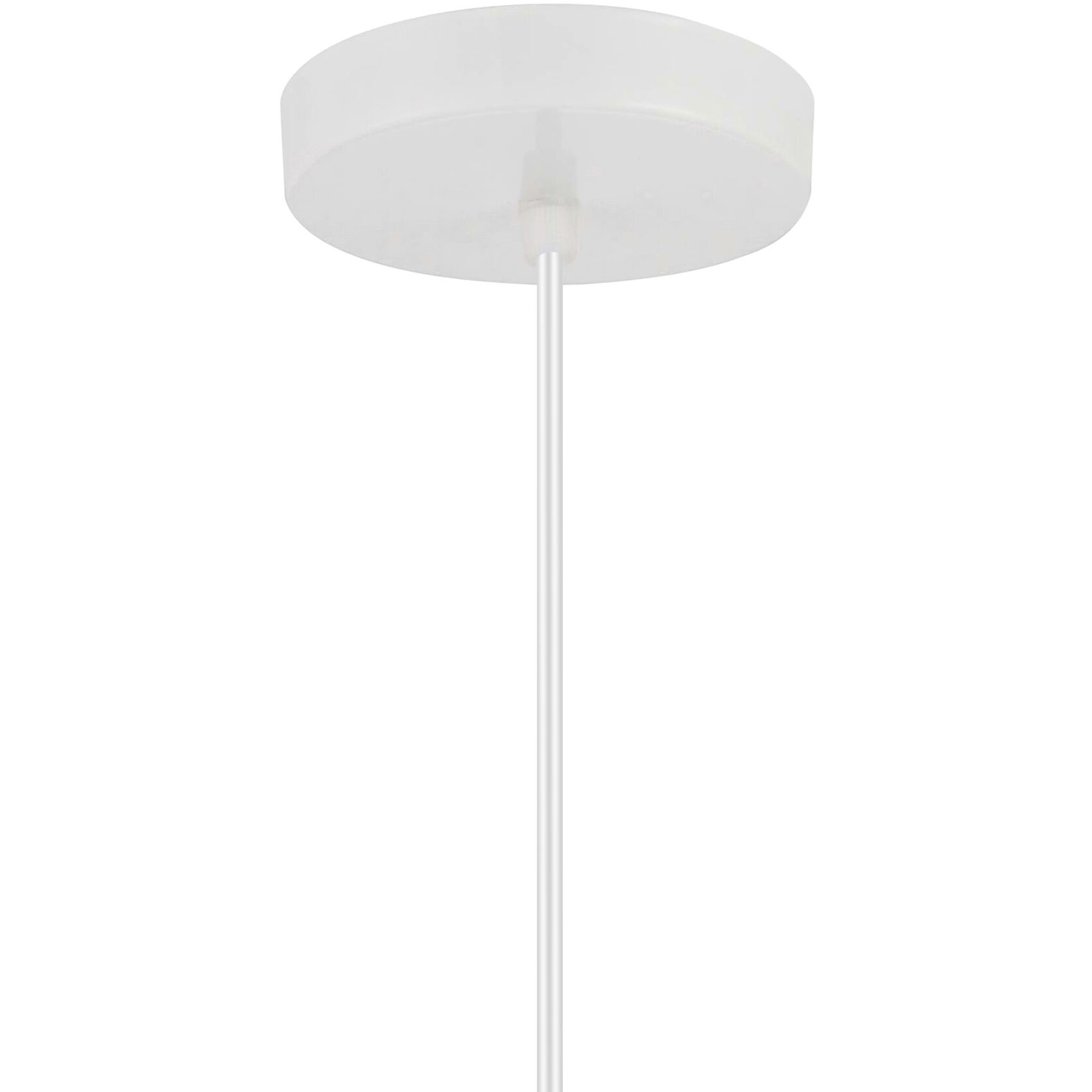 Keila 1 Light 10 inch Matte White and Gold Down Pendant Ceiling Light