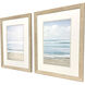 Timeless Waves Blue and White Framed Art, Propac