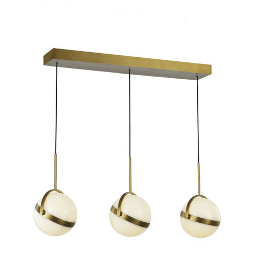 Globo LED 29.92 inch Satin Gold Island Light Ceiling Light