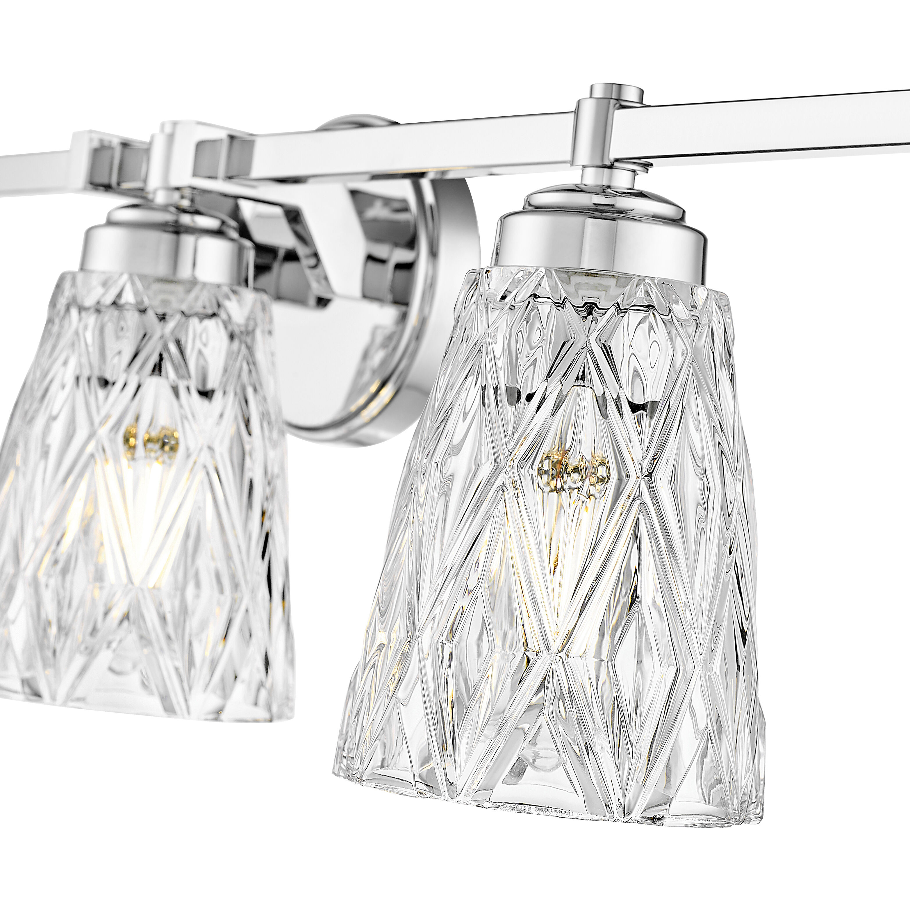 Andree Vanity Wall Light in Chrome