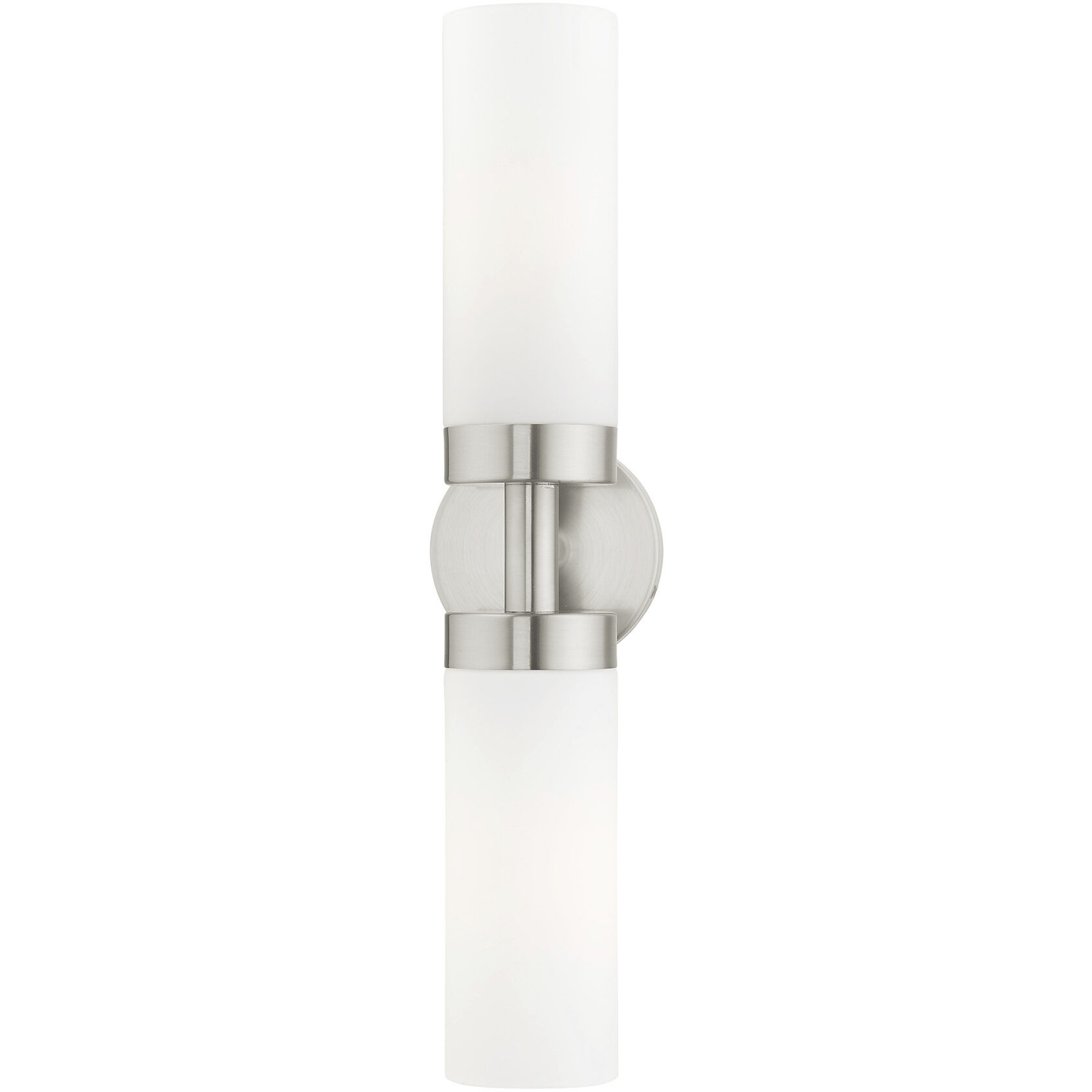 Aero 2 Light 19 inch Brushed Nickel ADA Vanity Sconce Wall Light