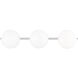 ED Ellen DeGeneres Lune 3 Light 27.38 inch Chrome Wall Bath Vanity Wall Light