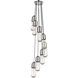 Thomas O'Brien Junio LED 9.5 inch Polished Nickel Pendant Ceiling Light