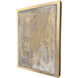 Metallica Beige and Metallic and Pink Wall Sculpture, The Studio