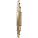 Waldorf Wall Sconce Wall Light in Aged Brass