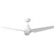 Ruhlmann 52 inch Matte White Indoor/Outdoor Smart Ceiling Fan