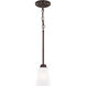 Kerrville 1 Light 4.38 inch Bronze Mini-Pendant Ceiling Light