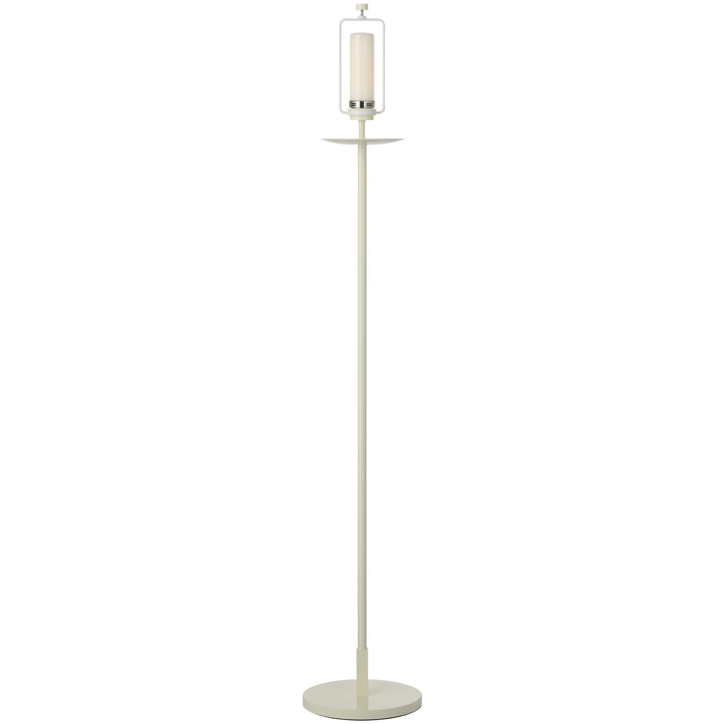 kate spade new york Walker 58 inch 4.6 watt Light Cream Cordless Floor Lamp Portable Light in Natural Linen