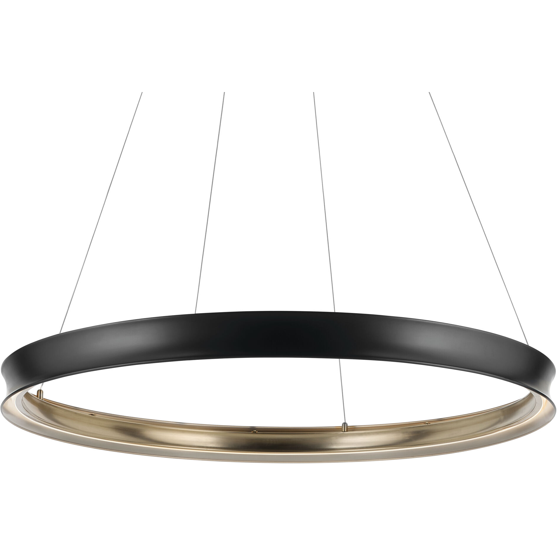 Larousse LED Black Chandelier Ceiling Light