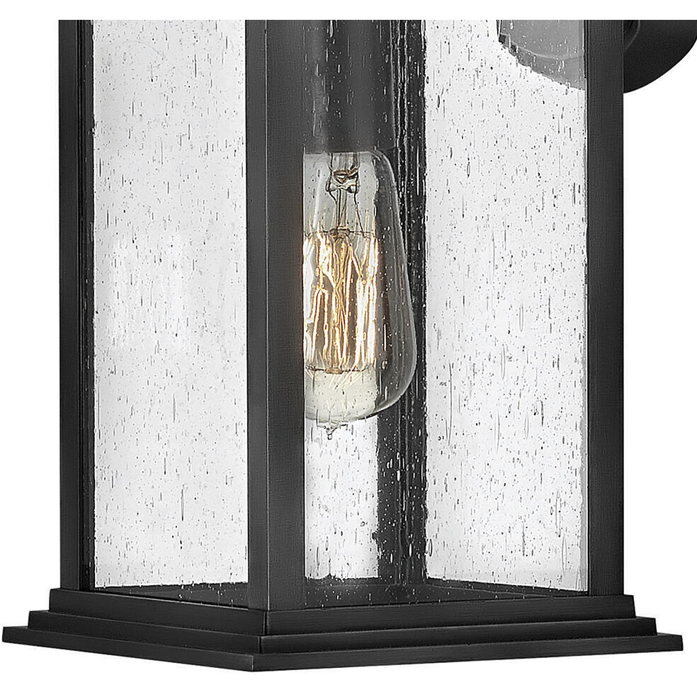 Grant Outdoor Wall Mount Lantern in Textured Black