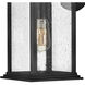 Grant Outdoor Wall Mount Lantern in Textured Black