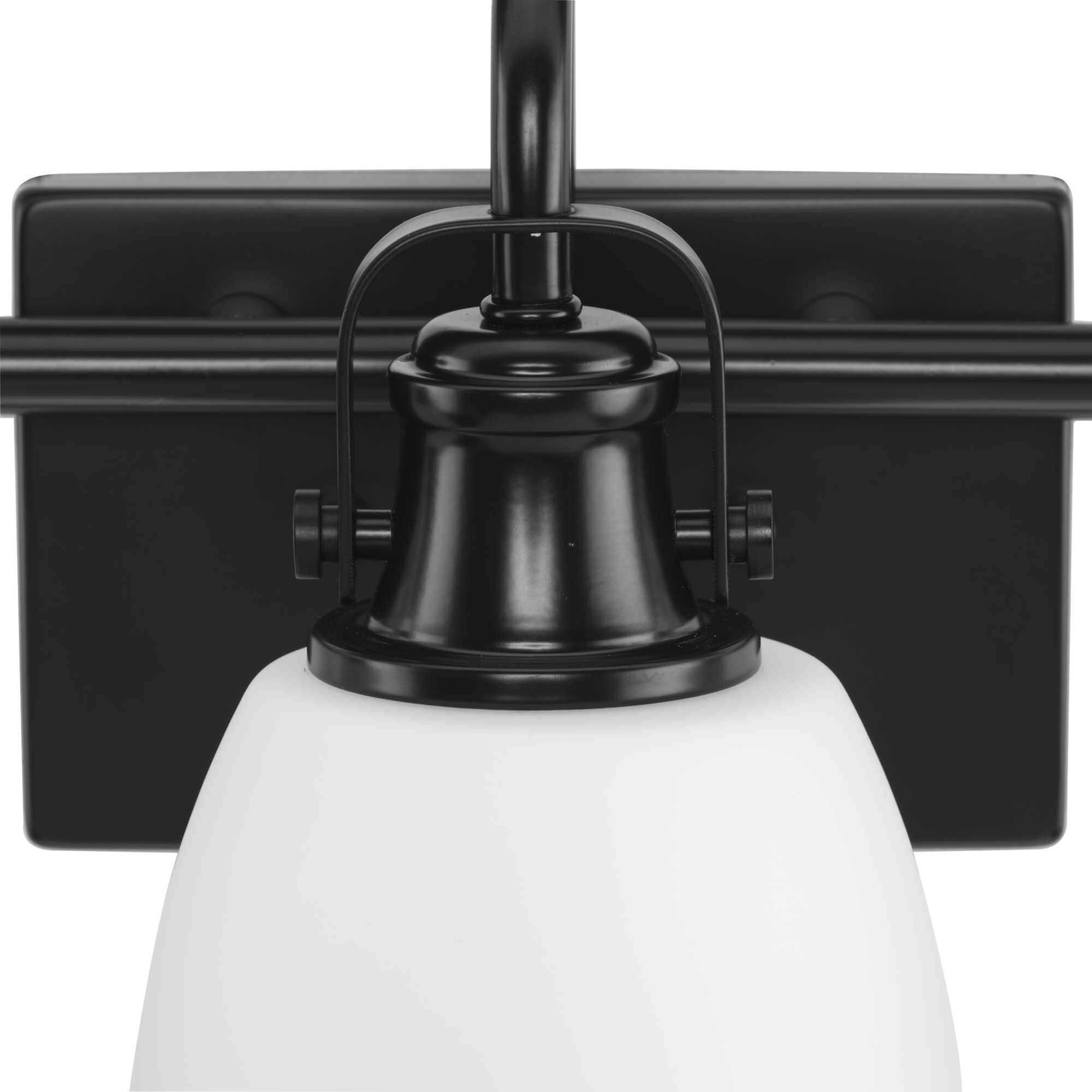 Preston 3 Light 22.12 inch Matte Black Vanity Light Wall Light