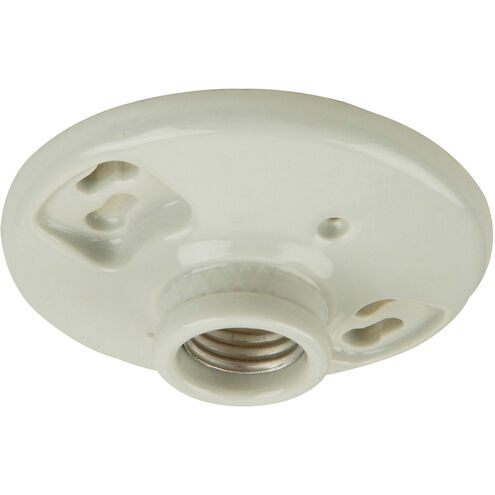 Jeremiah 1 Light 4 inch Porcelain Small Space Lighting Ceiling Light