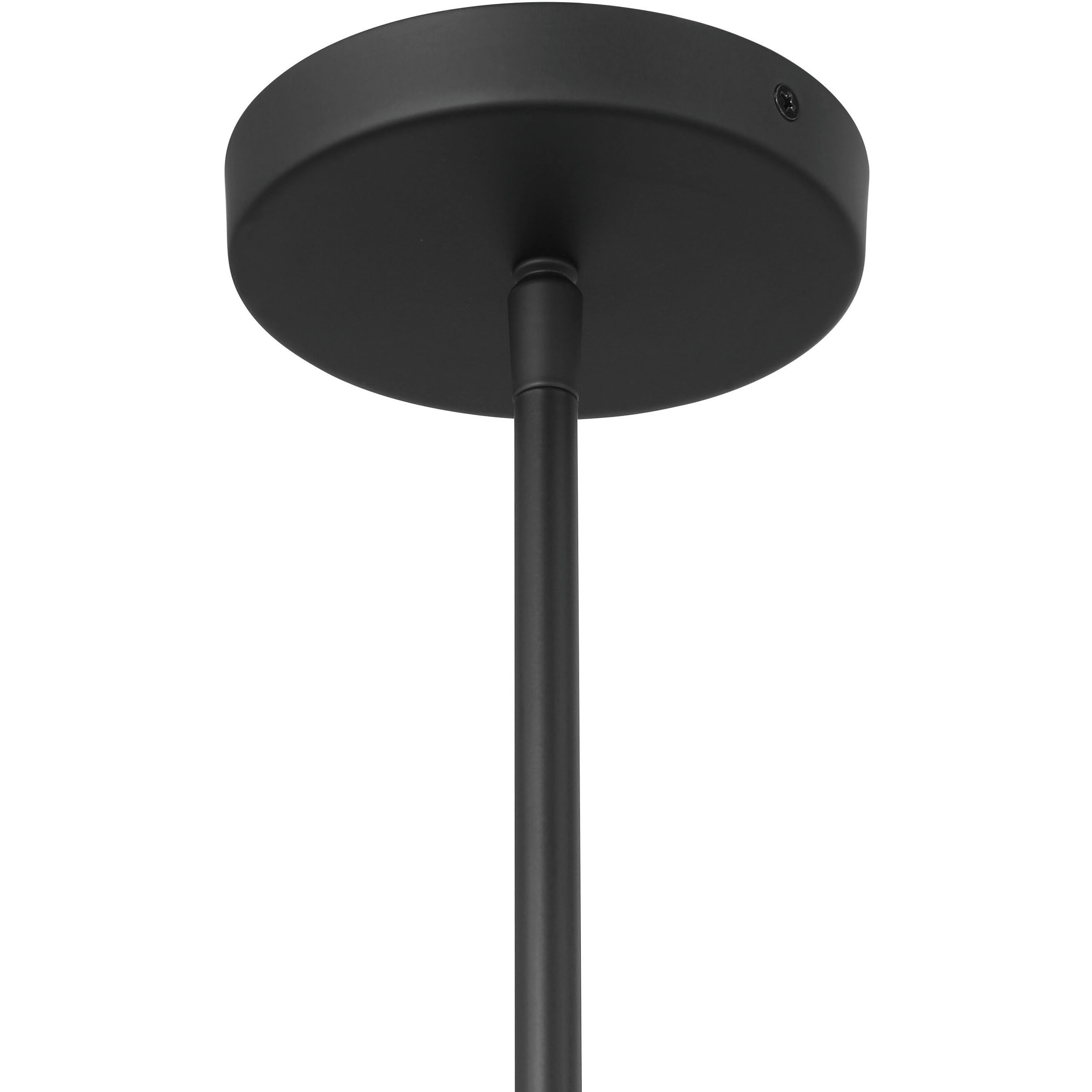 Langley 1 Light 24 inch Dark Matte Black Pendant Ceiling Light