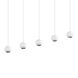 Hemisphere 5 Light 15.00 inch Pendant