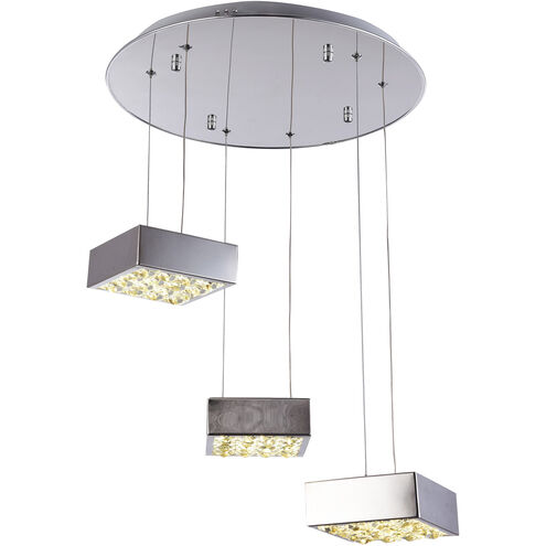 Canada LED 18 inch Chrome Pendant Ceiling Light