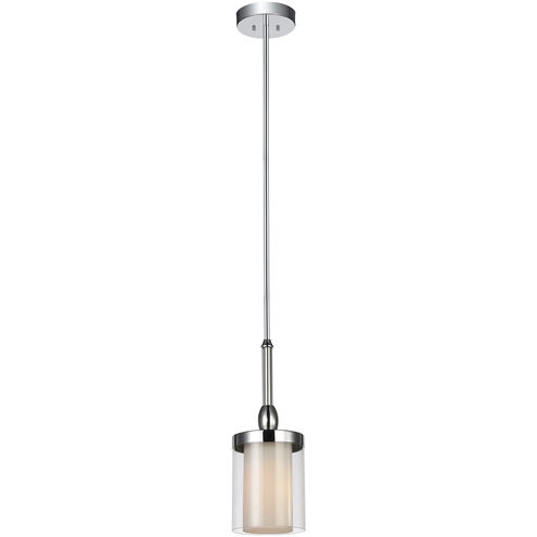 Maybelle 1 Light 5 inch Chrome Candle Mini Chandelier Ceiling Light