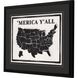 Juvenile Collection Shadow Box In Black Framed Art