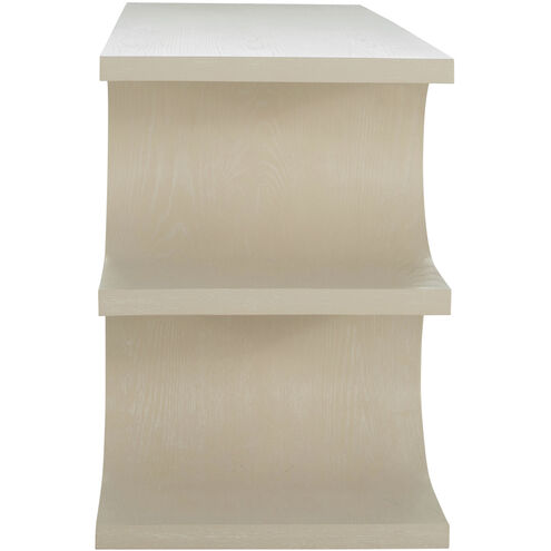 Erin 64 X 22 inch Cerused White Desk