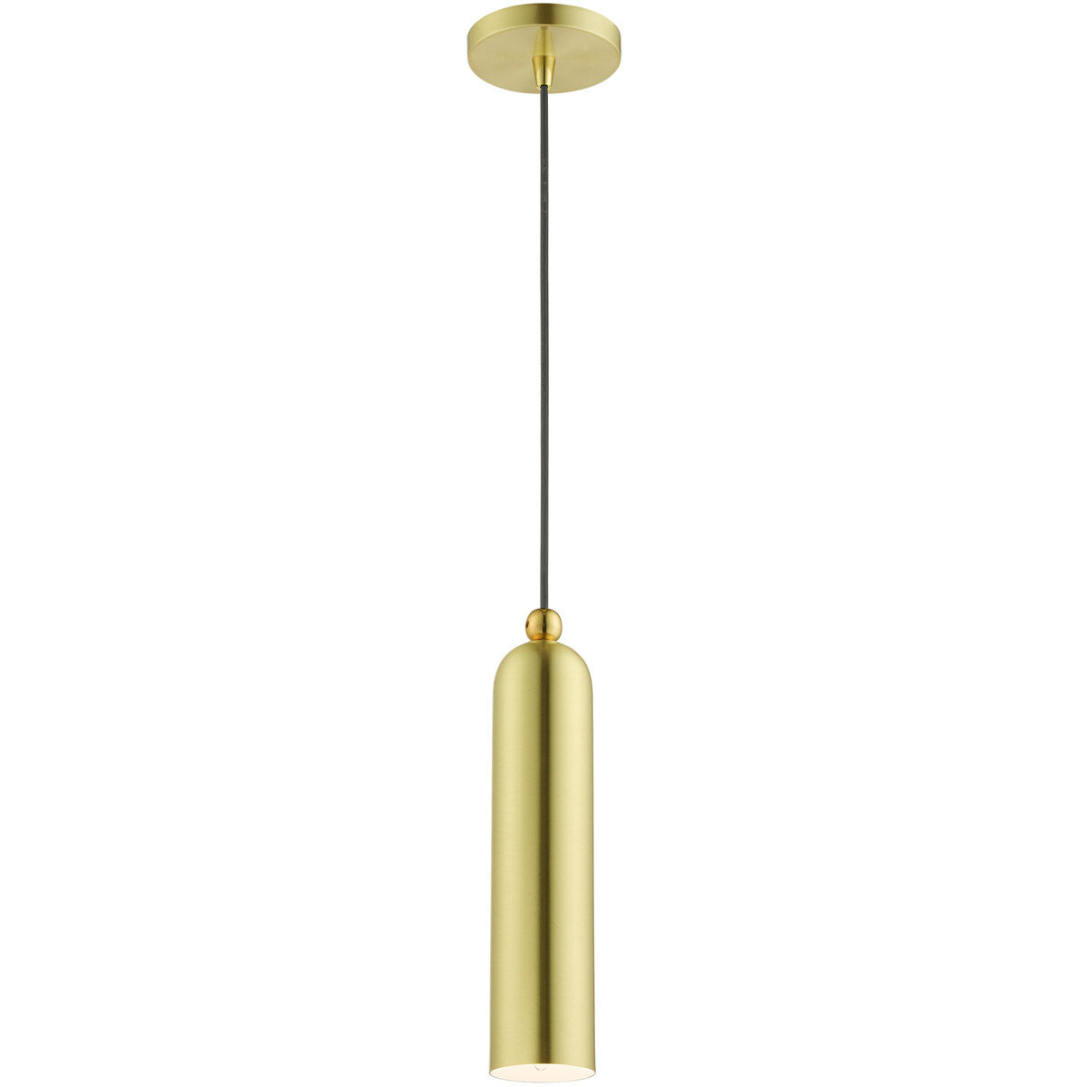 Ardmore 1 Light 5.13 inch Satin Brass Pendant Ceiling Light