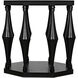 Marceo 26 X 26 inch Hand Rubbed Black Side Table