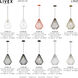 Geometric 1 Light 12 inch White Mini Pendant Ceiling Light