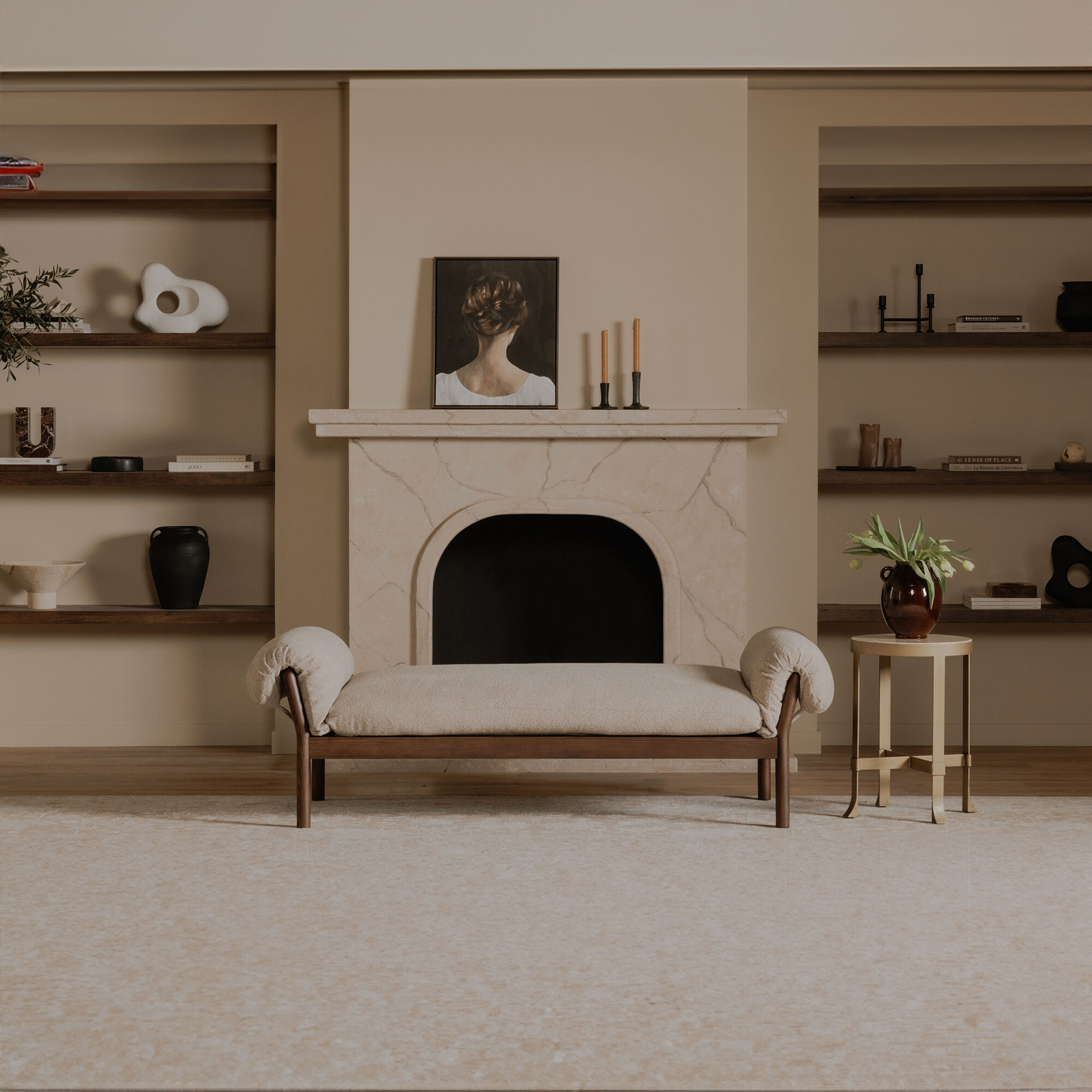 Intrepid 22 X 18 inch Painting, Framed