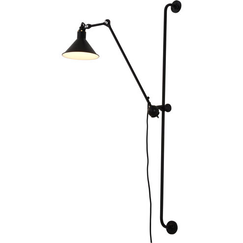 Canada 1 Light 8 inch Matte Black Wall Sconce Wall Light