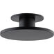 Twist-N-Lite LED 8 inch Black Semi-Flush Mount Ceiling Light, WAC Limited