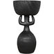 Achebe 26 X 14 inch Burnt Black Side Table