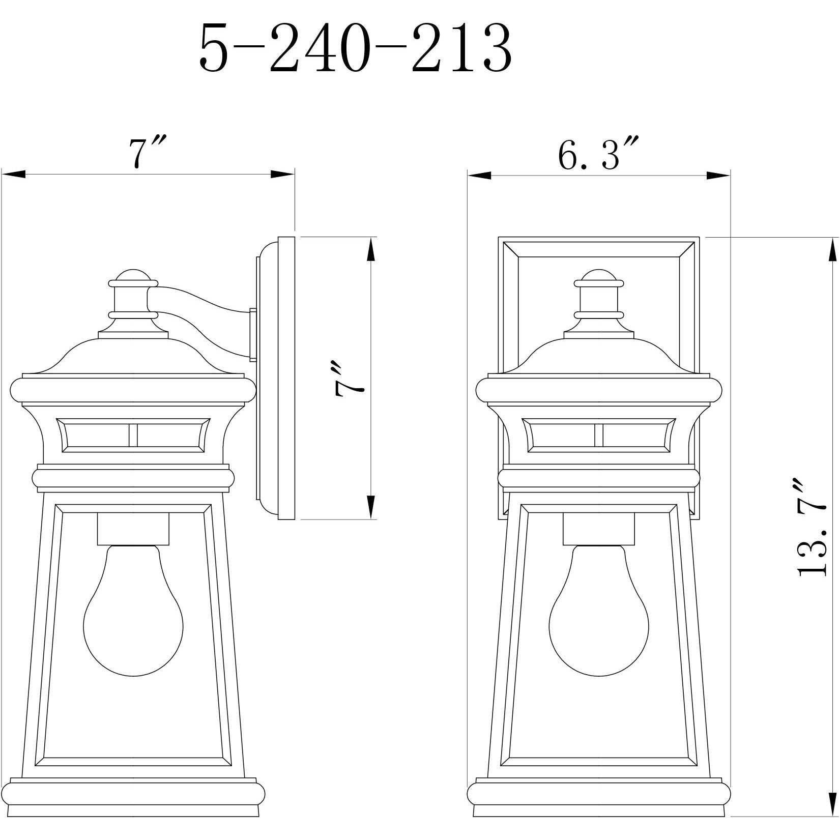 Taylor Outdoor Wall Lantern